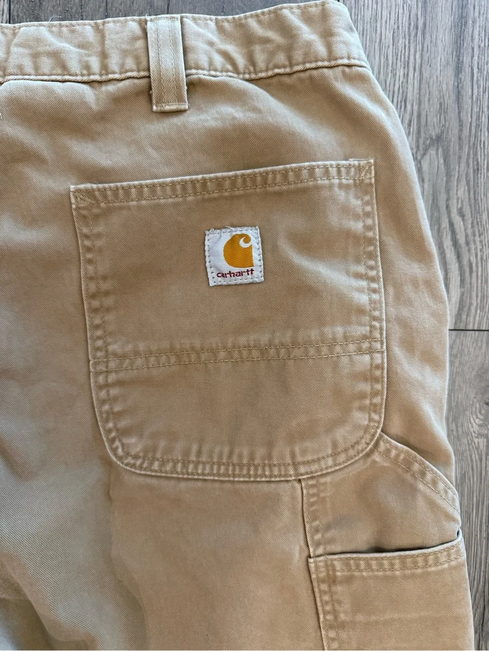 Carhartt Relaxed Fit Workwear Tan Khaki 14806 Men’s Size:40x30 Chino Pants